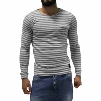 wawiHEROES ANERKJENDT Herren Shirt FRANK in Weiß/Grau