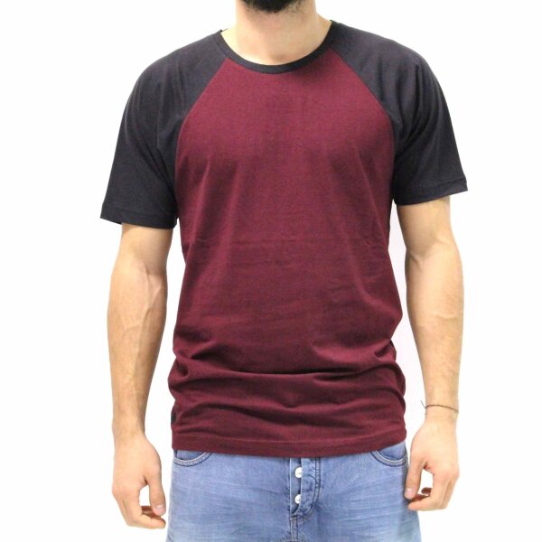 wawiHEROES HUMÖR Herren T-Shirt MULTI in Rot/Schwarz