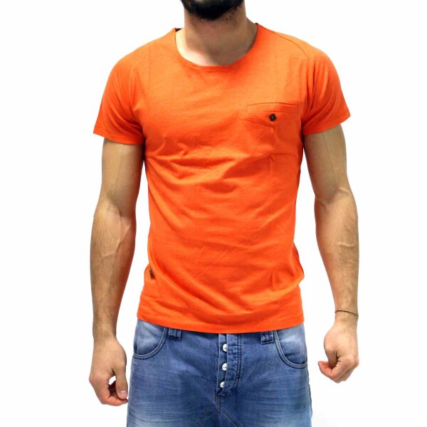 wawiHEROES HUMÖR Herren T-Shirt CULA in Orange