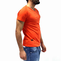wawiHEROES HUMÖR Herren T-Shirt CULA in Orange