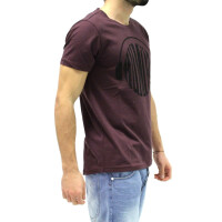 wawiHEROES HUMÖR Herren T-Shirt in Dunkelrot