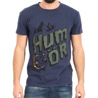wawiHEROES HUMÖR Herren T-Shirt LUGA in Blau
