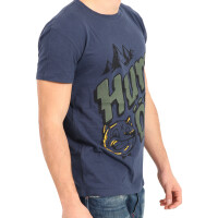 wawiHEROES HUMÖR Herren T-Shirt LUGA in Blau
