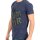 wawiHEROES HUMÖR Herren T-Shirt LUGA in Blau