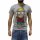 wawiHEROES HUMÖR Herren T-Shirt LUGA in Grau