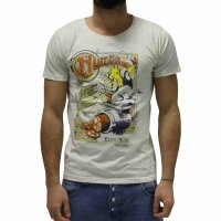wawiHEROES HUMÖR Herren T-Shirt in Beige