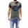 wawiHEROES HUMÖR Herren T-Shirt LUGA ROSIN in Grau