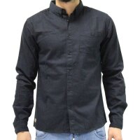 wawiHEROES HUMÖR Herren Hemd BETON in Schwarz