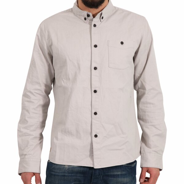 wawiHEROES HUMÖR Herren Hemd BETON in Beige