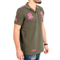 wawiHEROES GEOGRAPHICAL NORWAY Herren Polo-Shirt Kurzarm...