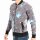 wawiHEROES ANERKJENDT Herren Sweatjacke COIN in Grau