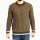 wawiHEROES ANERKJENDT Herren Strick Pullover TEXAS in Olive