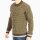 wawiHEROES ANERKJENDT Herren Strick Pullover TEXAS in Olive