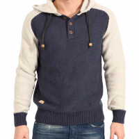wawiHEROES HUMÖR Herren Strick Pullover JASPER mit...