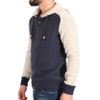 wawiHEROES HUMÖR Herren Strick Pullover JASPER mit...