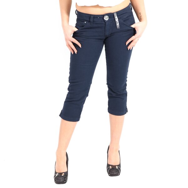 wawiHEROES MISS SIXTY Damen Capri Jeans JO-FISH in Dunkelblau