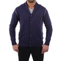 wawiHEROES BLAUER USA Herren Strick Cardigan APERTA in...