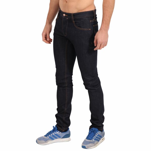 wawiHEROES HUMÖR Herren Jeans LENNY in Dunkelblau