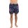 wawiHEROES ANERKJENDT Herren Bade Boxershort MARITIUS CAVIAR in Schwarz/Pink/Grün/Blau