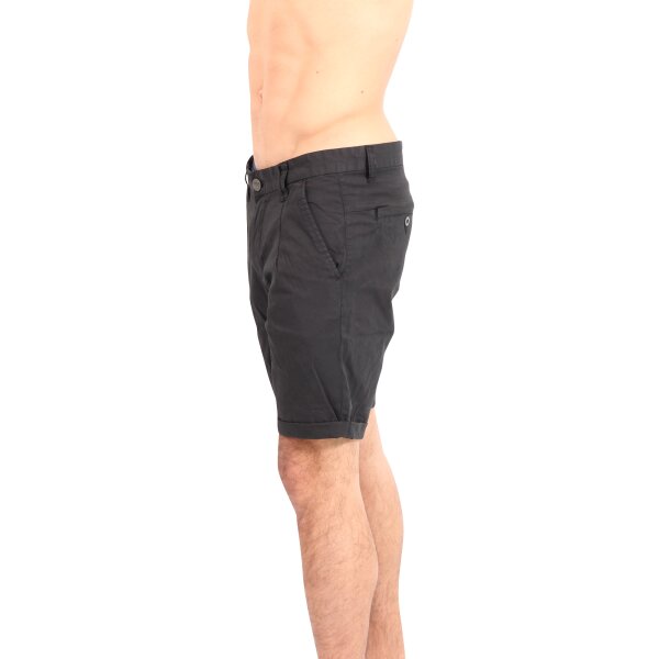 wawiHEROES HUMÖR Herren Short NIEDER JET BLACK in Schwarz