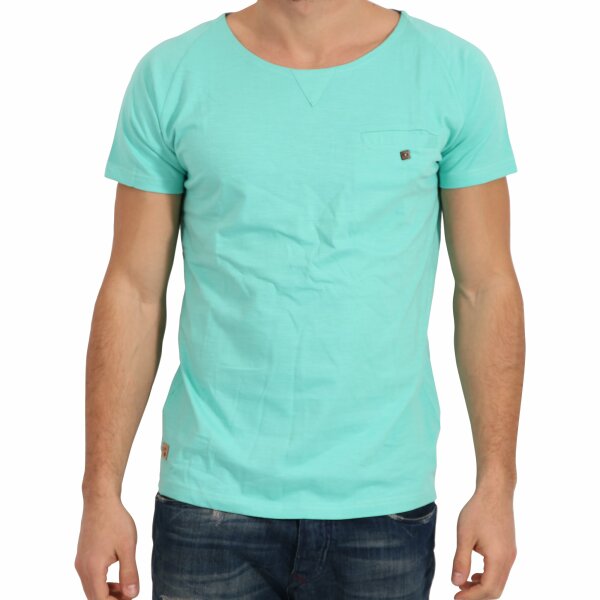 wawiHEROES HUMÖR Herren T-Shirt CULA in Türkis