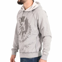 wawiHEROES DIESEL Herren Sweatshirt SUZANNE mit Kapuze in...
