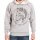 wawiHEROES DIESEL Herren Sweatshirt SUZANNE mit Kapuze in Grau