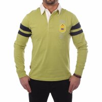 wawiHEROES BLAUER USA Herren Polo-Shirt Langarm MC in...