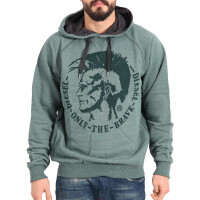 wawiHEROES DIESEL Herren Sweatshirt SUZANNE mit Kapuze in...