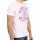 wawiHEROES US MARSHALL ORIGINAL Herren T-Shirt ATHLETIC in Weiß/Pink