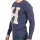 wawiHEROES HUMÖR Herren Sweatshirt YKZI in Blau