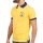 wawiHEROES FRESH BRAND Herren Kurzarm Polo Shirt in Gelb/Blau