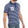 wawiHEROES FRESH BRAND Herren Kurzarm Polo Shirt in Dunkelblau/Weiß