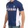 wawiHEROES FRESH BRAND Herren Kurzarm Polo Shirt in Dunkelblau