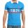 wawiHEROES FRESH BRAND Herren Kurzarm Polo Shirt in Türkis/Weiß