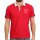 wawiHEROES FRESH BRAND Herren Kurzarm Polo Shirt in Rot/Blau