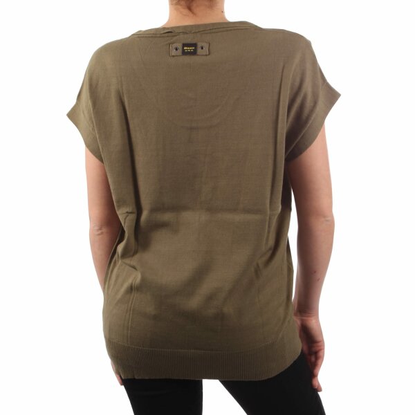 wawiHEROES BLAUER USA Damen T-Shirt MAGLIA in Grün