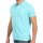 wawiHEROES FRESH BRAND Herren Kurzarm Polo Shirt in Helltürkis
