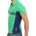 wawiHEROES FRESH BRAND Herren Kurzarm Polo Shirt in Grün/Dunkelblau