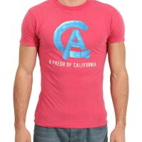 wawiHEROES FRESH BRAND Herren T-Shirt in Hellrot