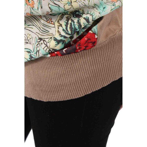 wawiHEROES BLAUER USA Damen T-Shirt MAGLIA in Beige