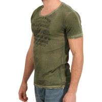 wawiHEROES FRESH BRAND Herren T-Shirt in Oliv