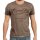 wawiHEROES FRESH BRAND Herren T-Shirt LEGEND in Braun