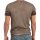 wawiHEROES FRESH BRAND Herren T-Shirt LEGEND in Braun