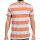 wawiHEROES JACK & JONES VINTAGE Herren T-Shirt STRIPE in Hellblau/Orange
