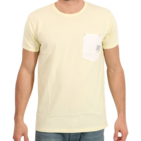 wawiHEROES JACK & JONES CORE Herren T-Shirt RINGER in Gelb