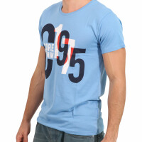 wawiHEROES JACK & JONES Herren T-Shirt SHADE in Blau