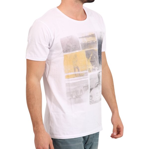 wawiHEROES JACK & JONES PREMIUM Herren T-Shirt COAST in Weiß