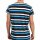 wawiHEROES JACK & JONES ORIGINALS Herren T-Shirt ROBIT STRIPE in Blau/ Weiß