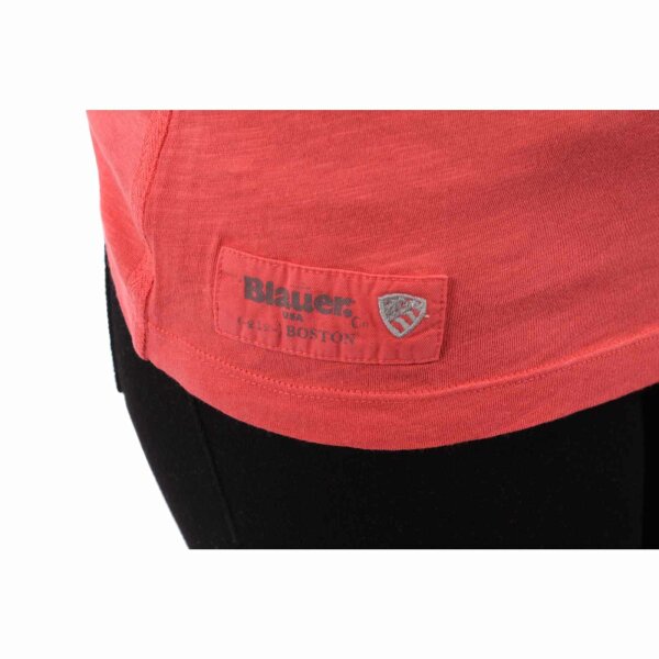 wawiHEROES BLAUER USA Damen T-Shirt MC in Rosa